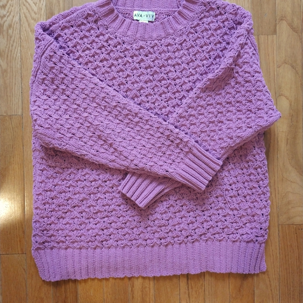 Women's crochet sweater